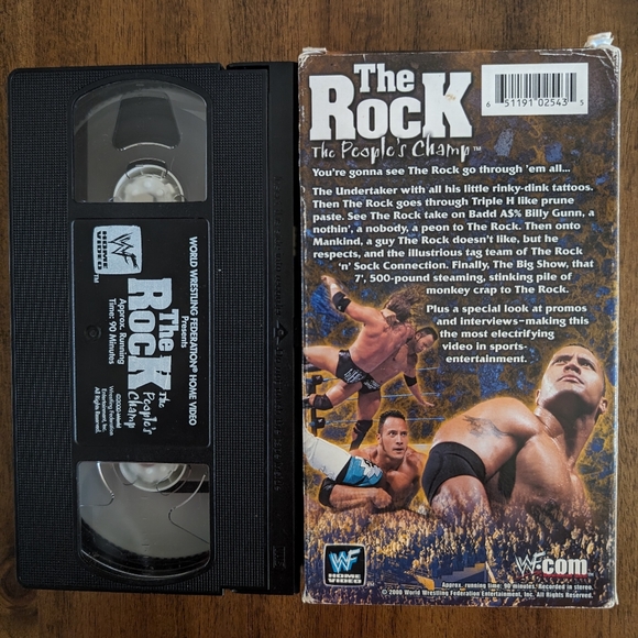 Lot Of 4 WWF / WWE Wrestling VHS Videos - Picture 2 of 6